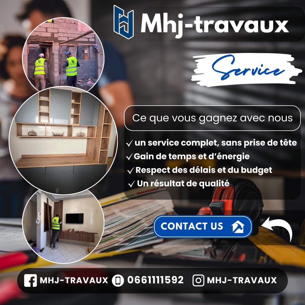 MHJ TRAVAUX