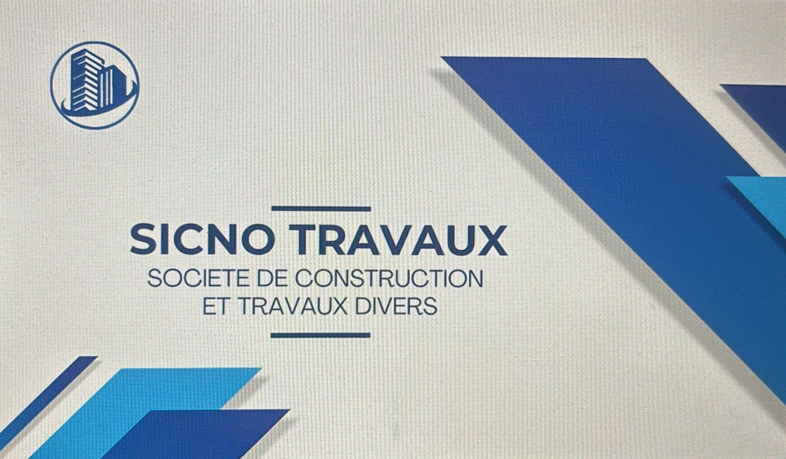 Sicno travaux