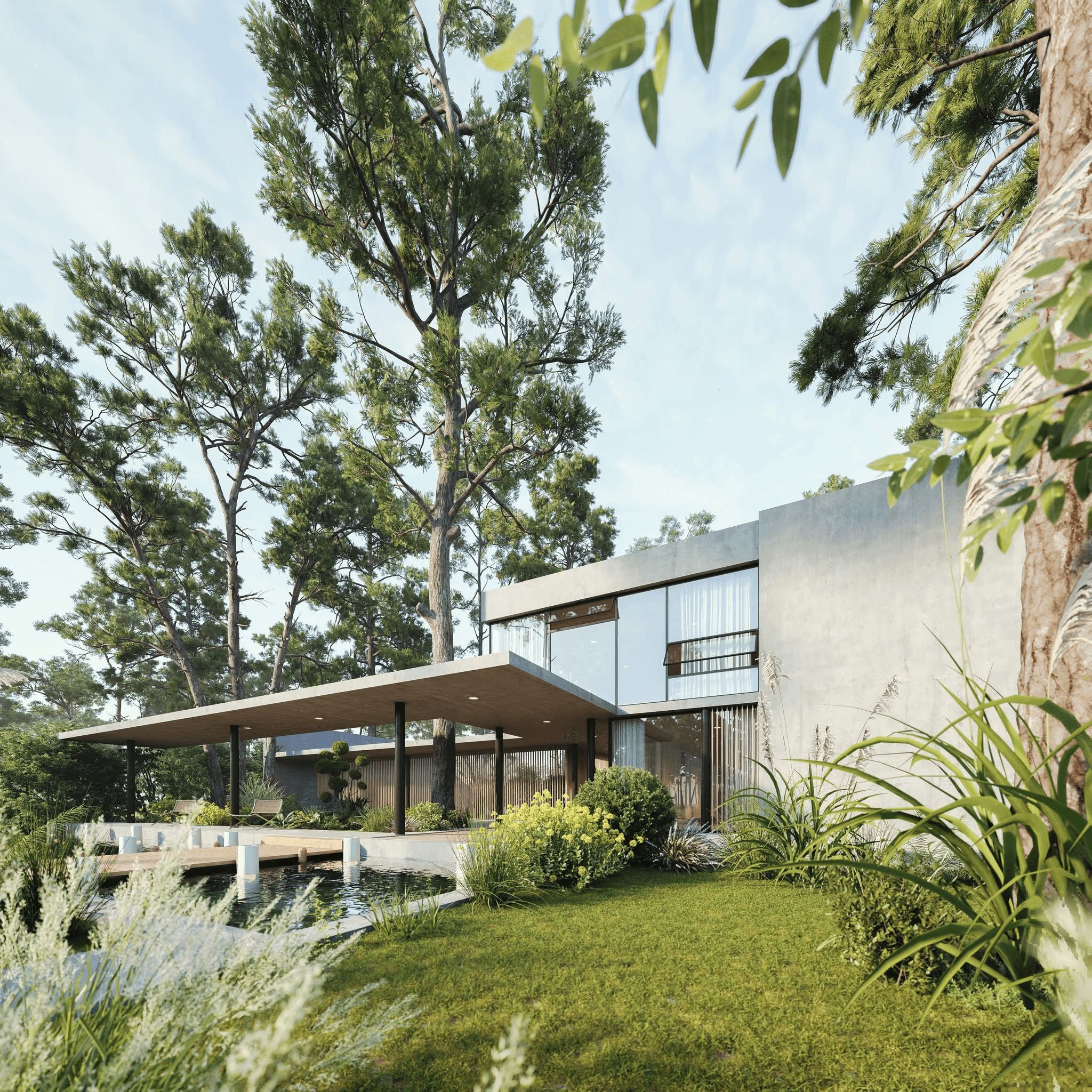 Maison Contemporaine à Bouskoura