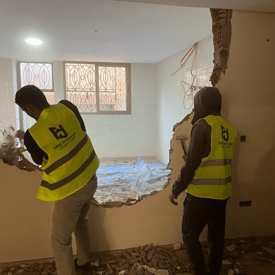 REAMENAGEMENT D'UN SOUS SOLE D'UNE VILLA