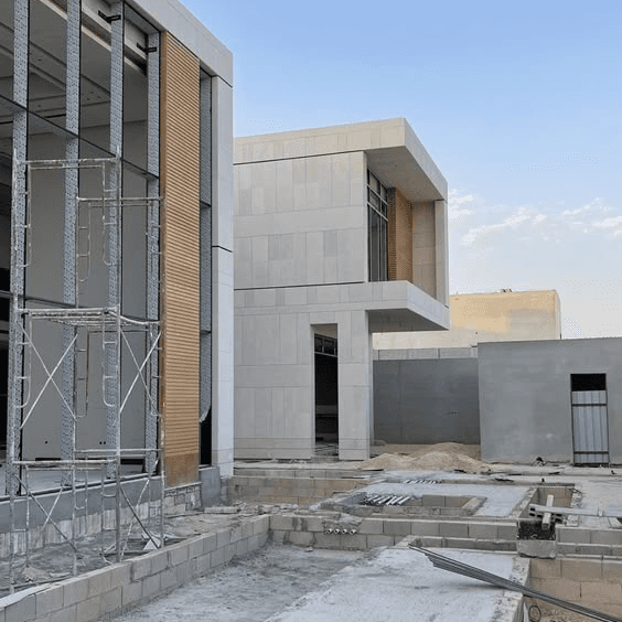 Construction et aménagement d’une villa