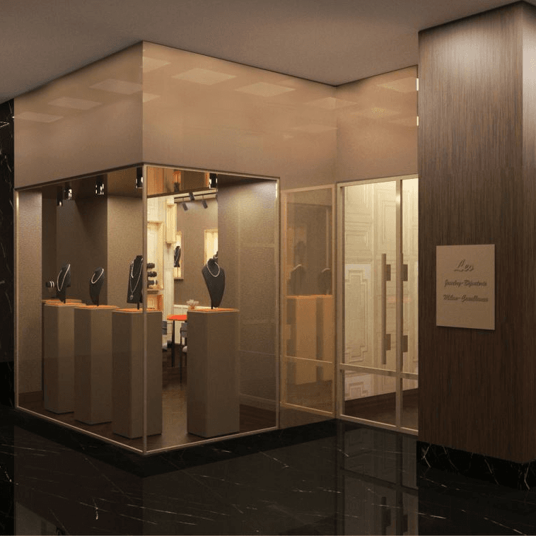 Bijouterie de luxe au Four Seasons