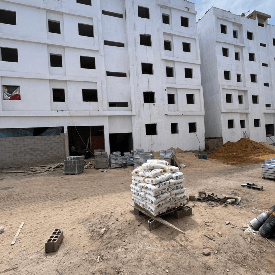 Construction d’un immeuble résidentiel