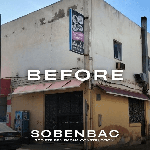 Métamorphose d'un Immeuble Commercial